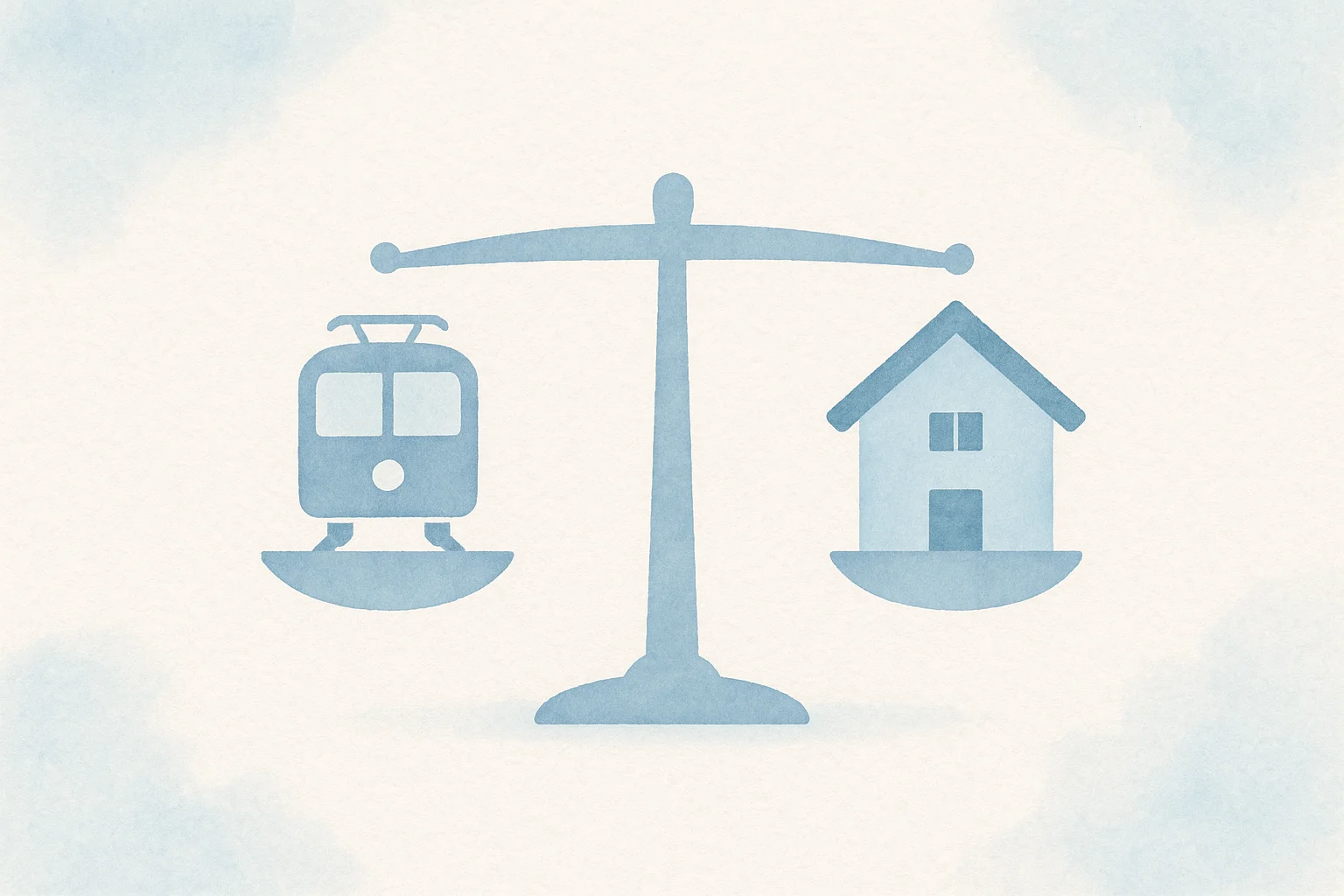 共働きカップルの通勤時間バランス術