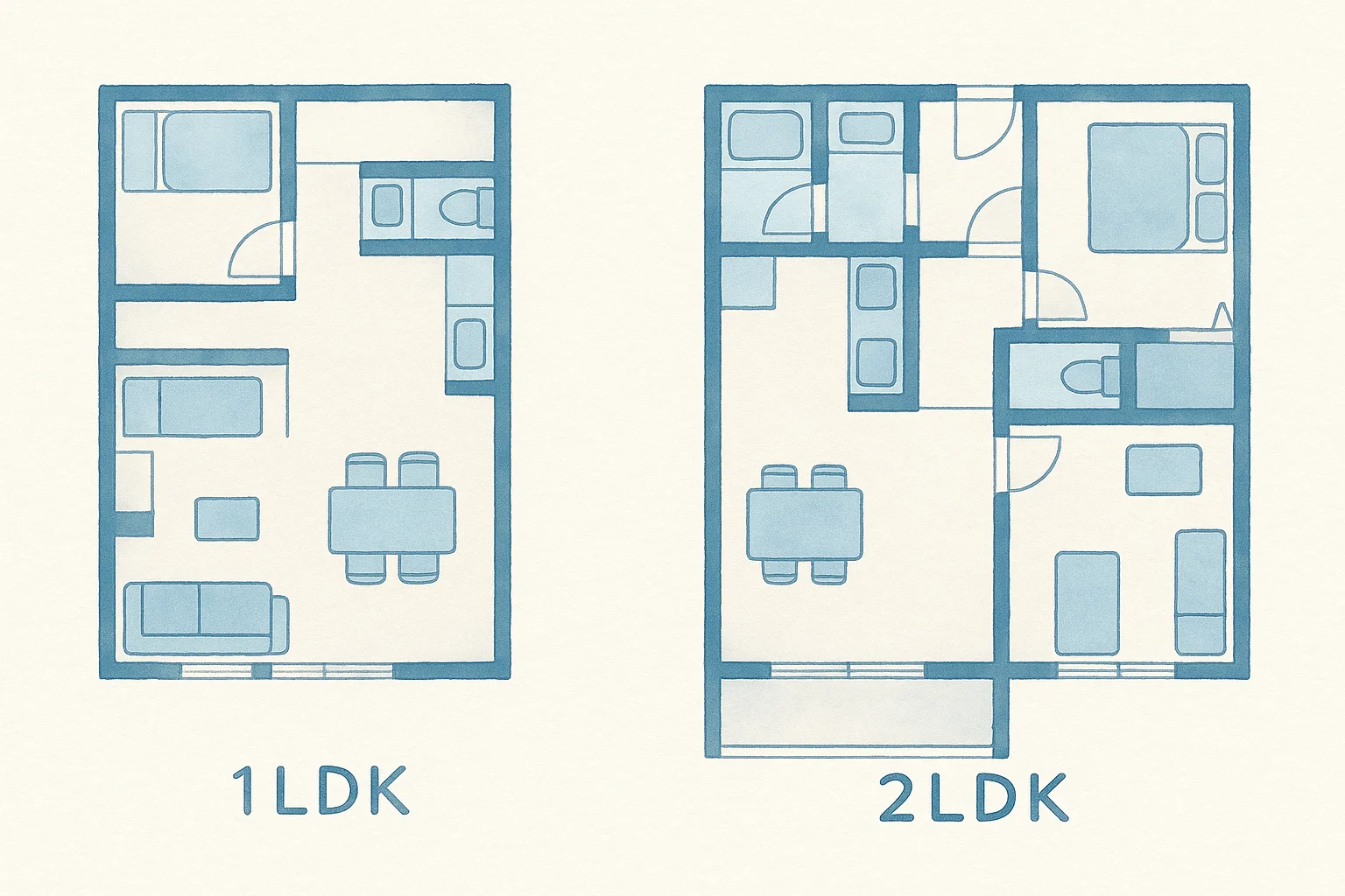 同棲におすすめの間取りは？家賃相場と選び方を解説